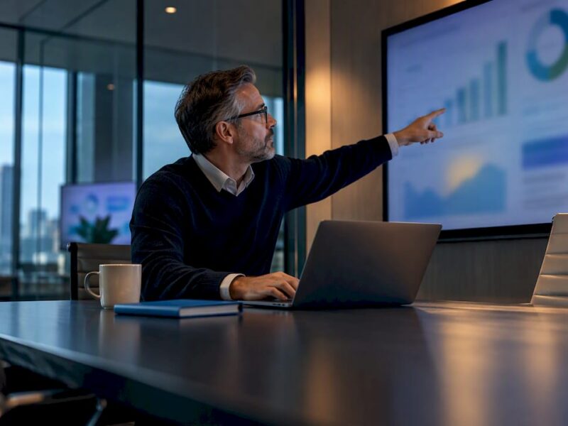 Analyst comparing attributed and incremental results